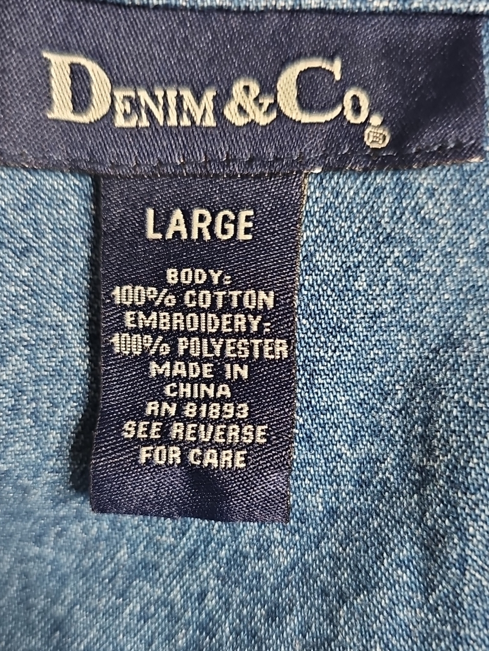 Denim & Co. ButtonJacket - Picture 9 of 9
